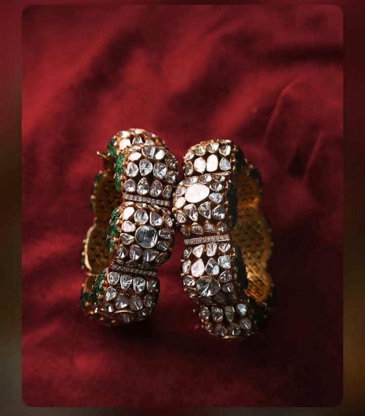 kashvamjewellewers antique silver bangles